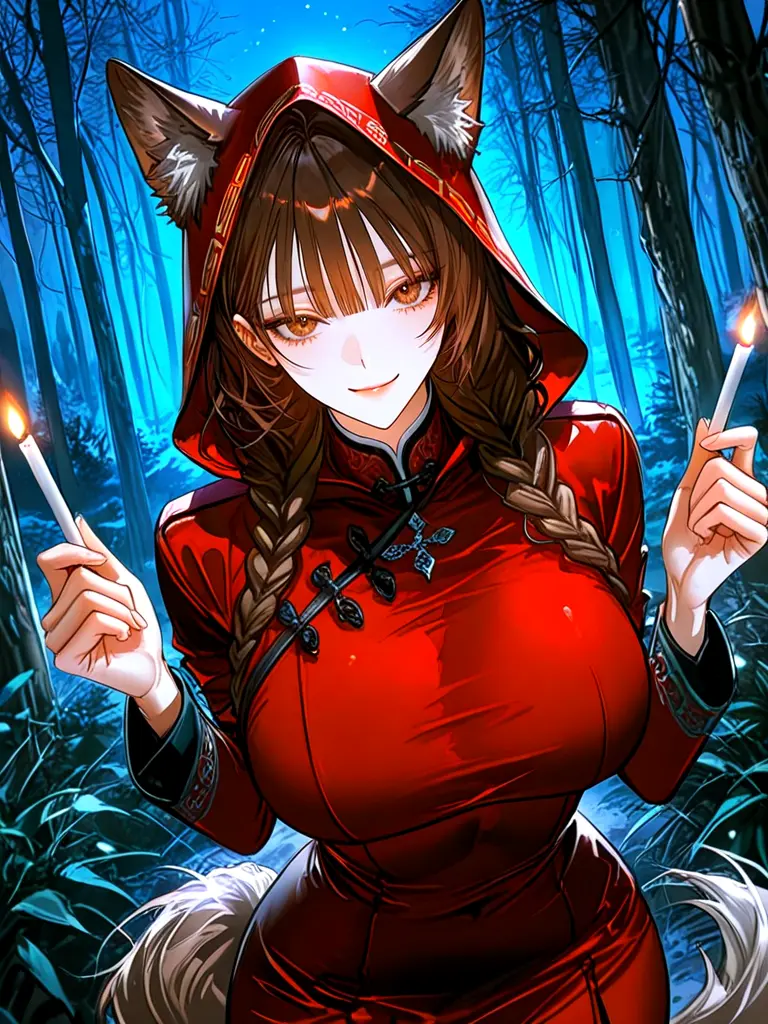 daltokki의 성냥팔이 늑대 아가씨