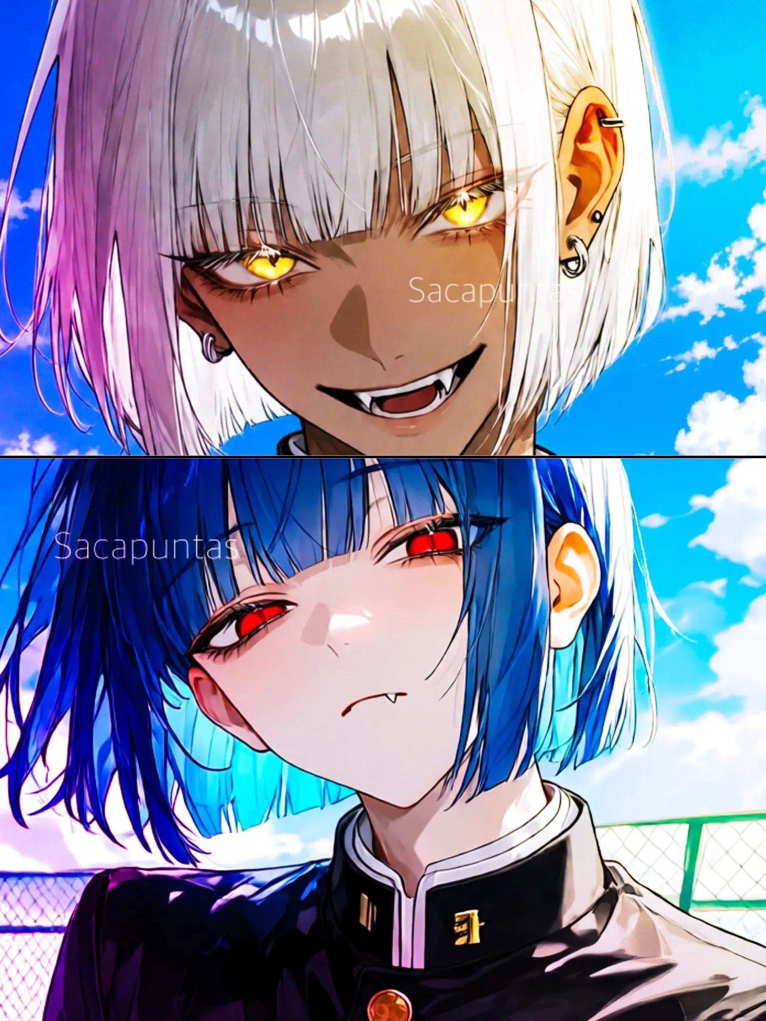 Sacapuntas의 吸血鬼と天使