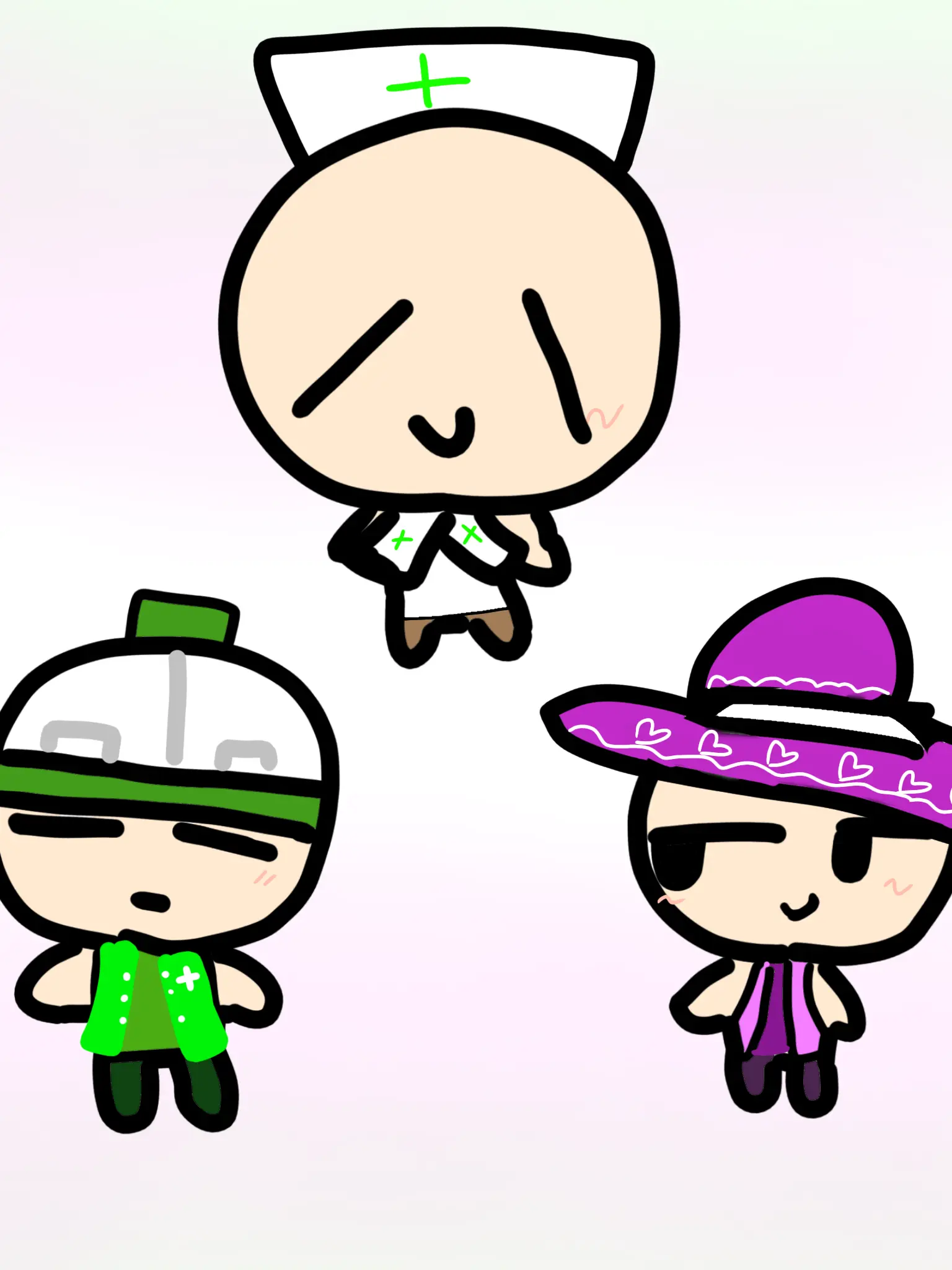 I_LOVEyou__의 간병인&캐어패드&러브샷