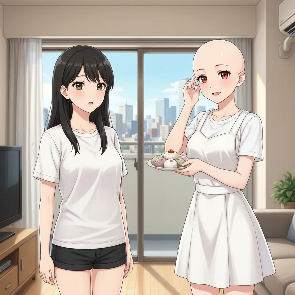 CalmStork3085의 대머리 이웃 미녀
