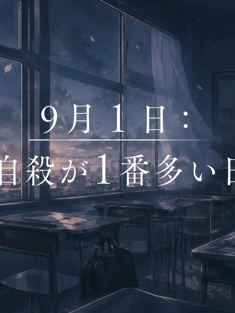 PeachyRain7883의 9月1日:自〇が1番多い日
