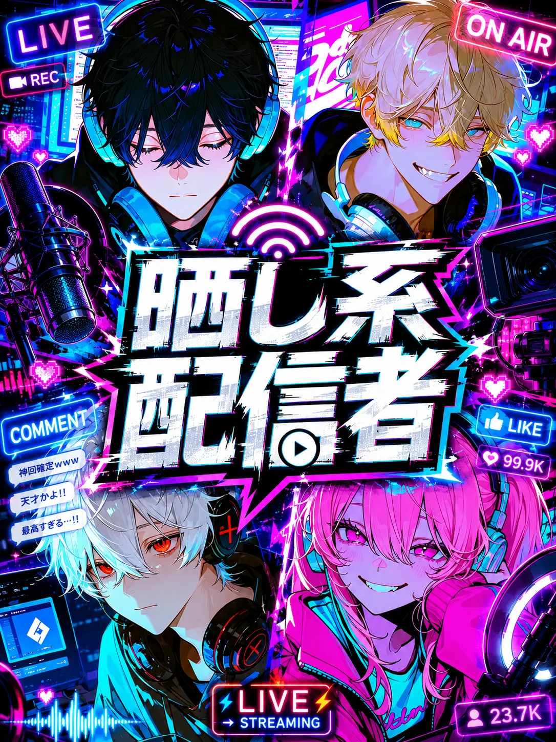 A_rima63의 晒し系配信者