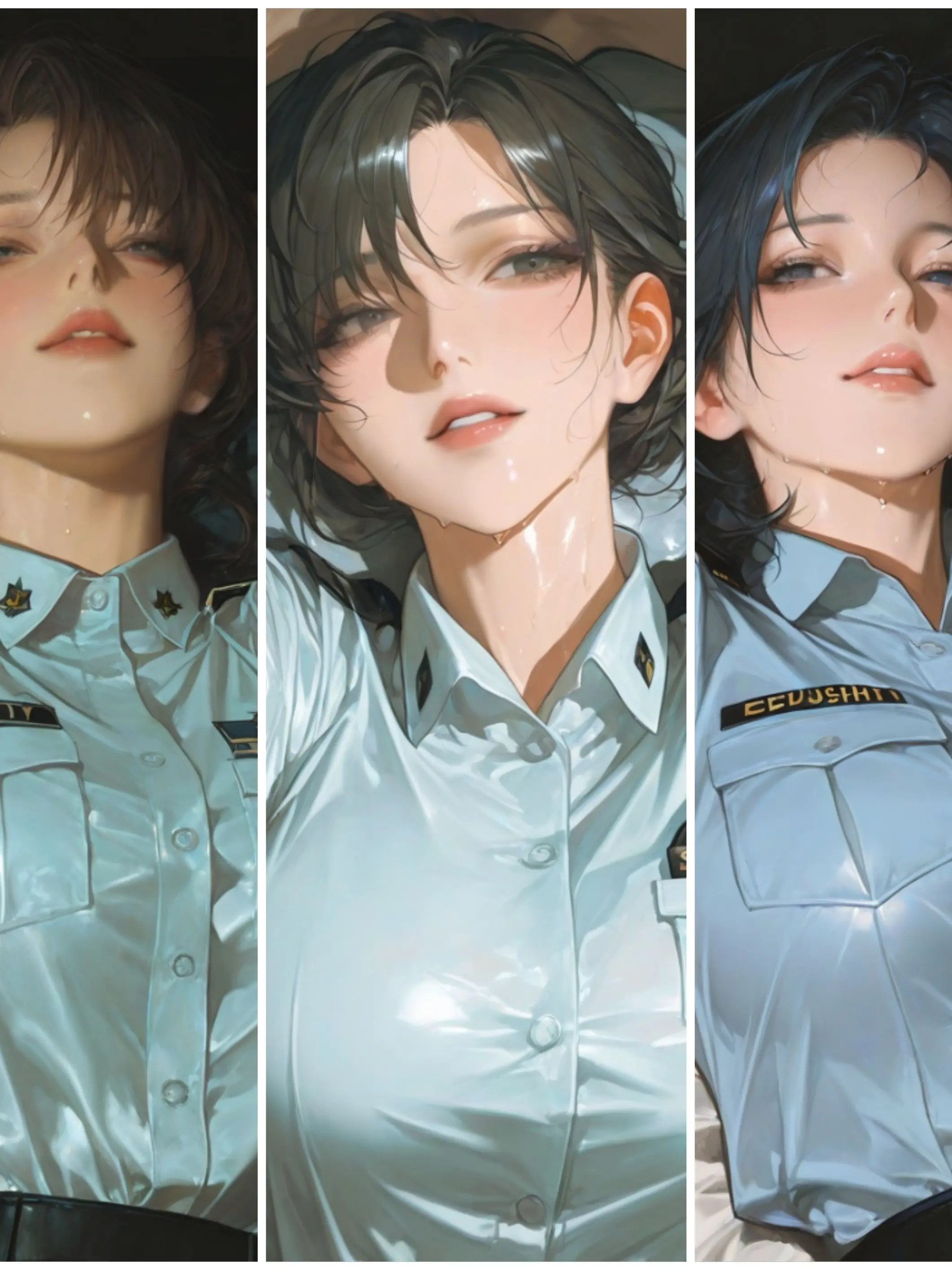 SwipeHype의 守衛さんと子犬