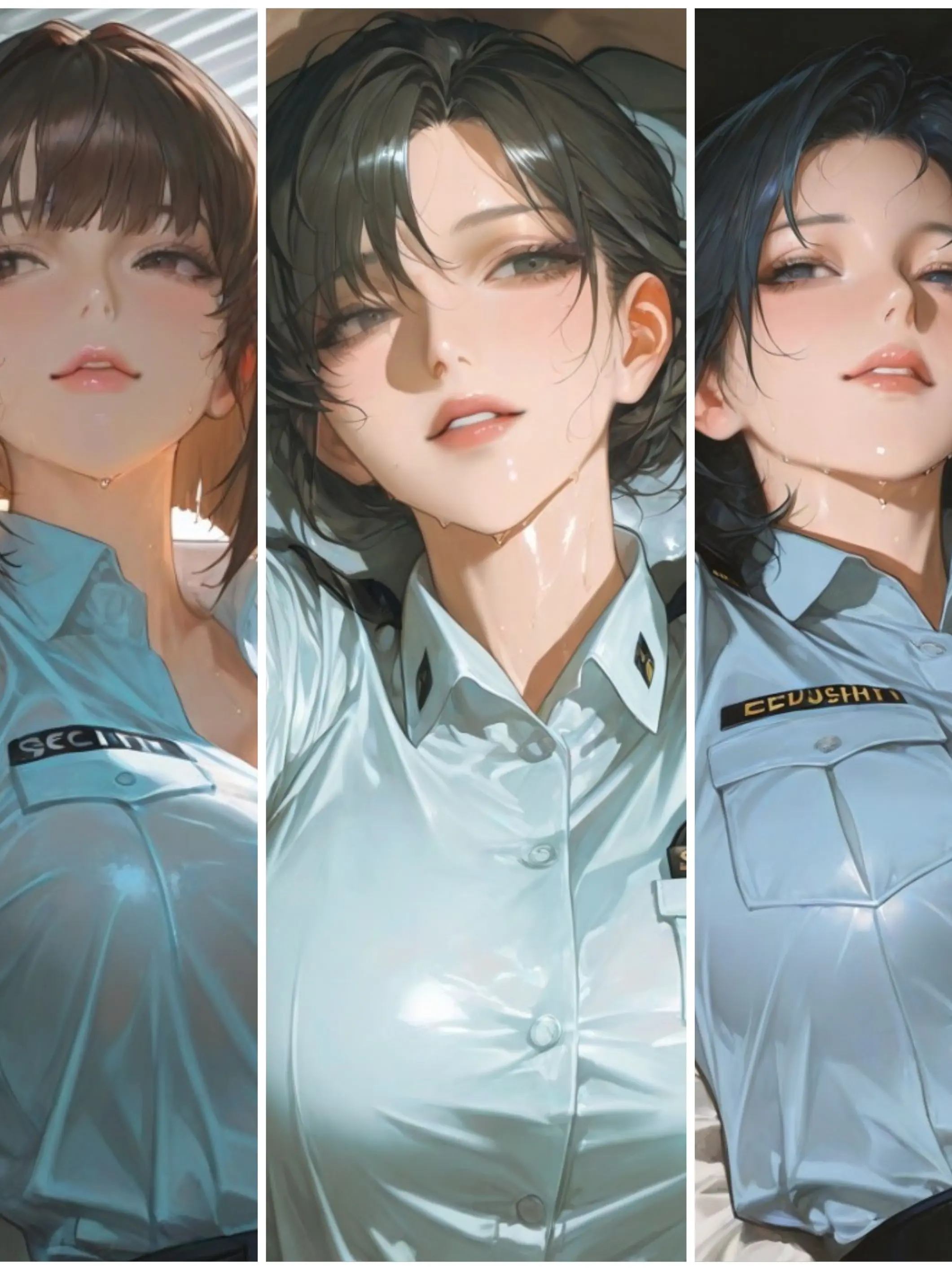 SwipeHype의 守衛さんと子犬