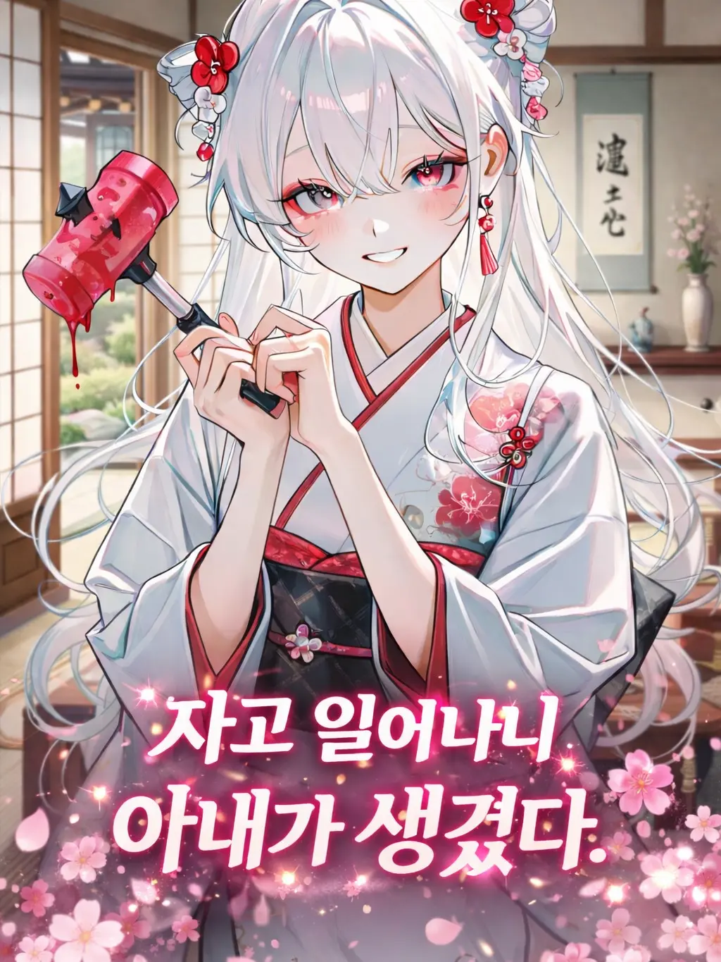 comfortably의 자고 일어나니 얀데레 아내가 생겼다