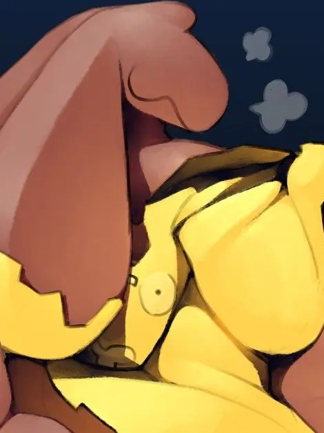 dragonpate777의 Bowtie the chocolate rabbit!