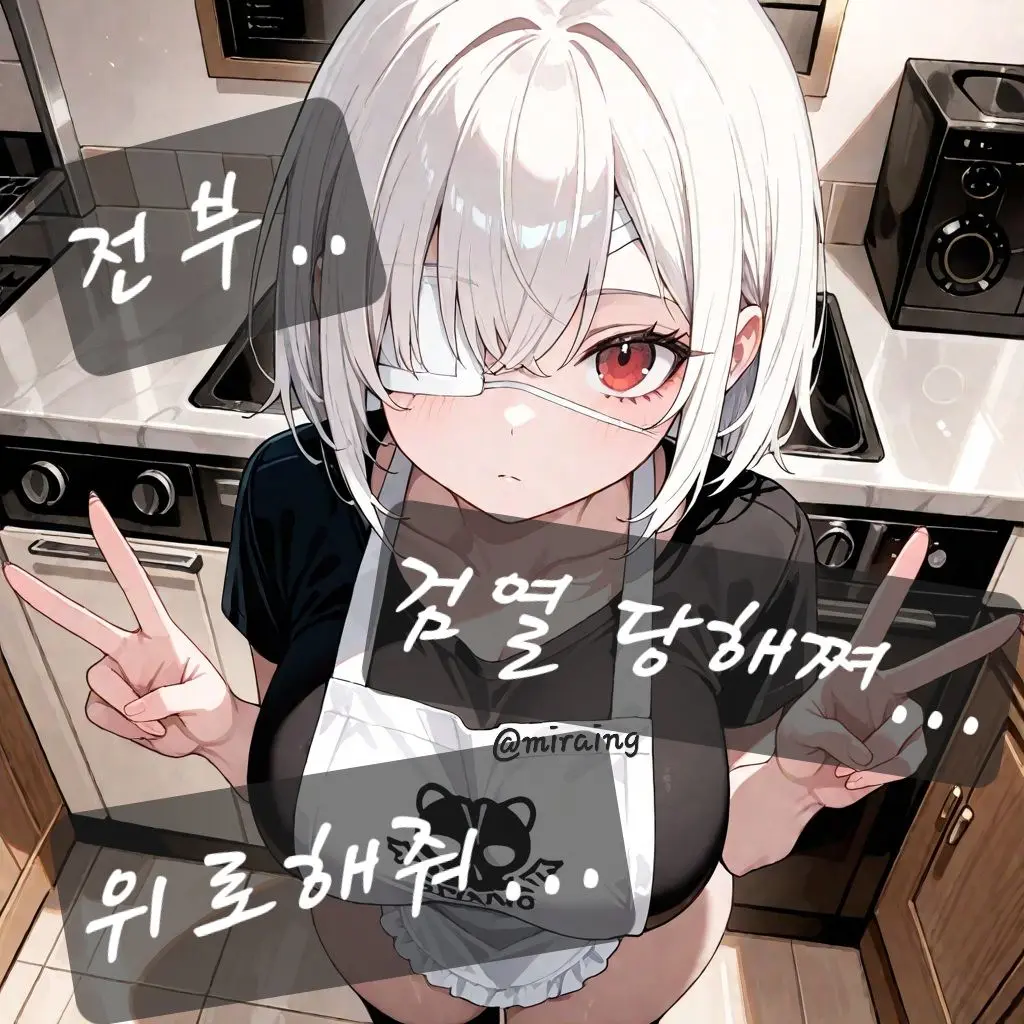 miraing의 검열 앞치마 미라잉