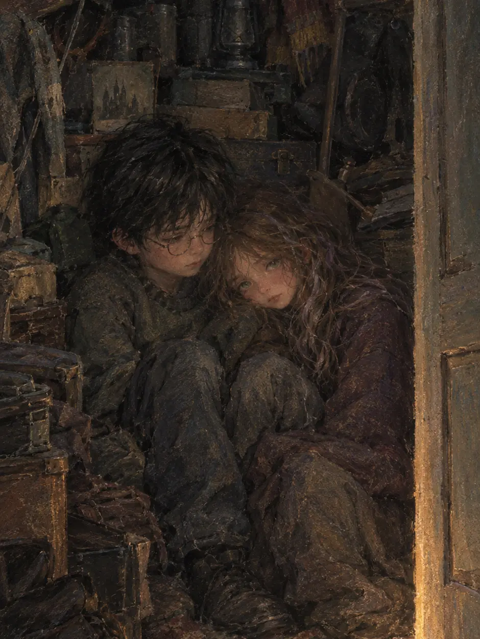 Ke-DAV-ra의 Deathly Hallows: From the Cupboard Under the Stairs