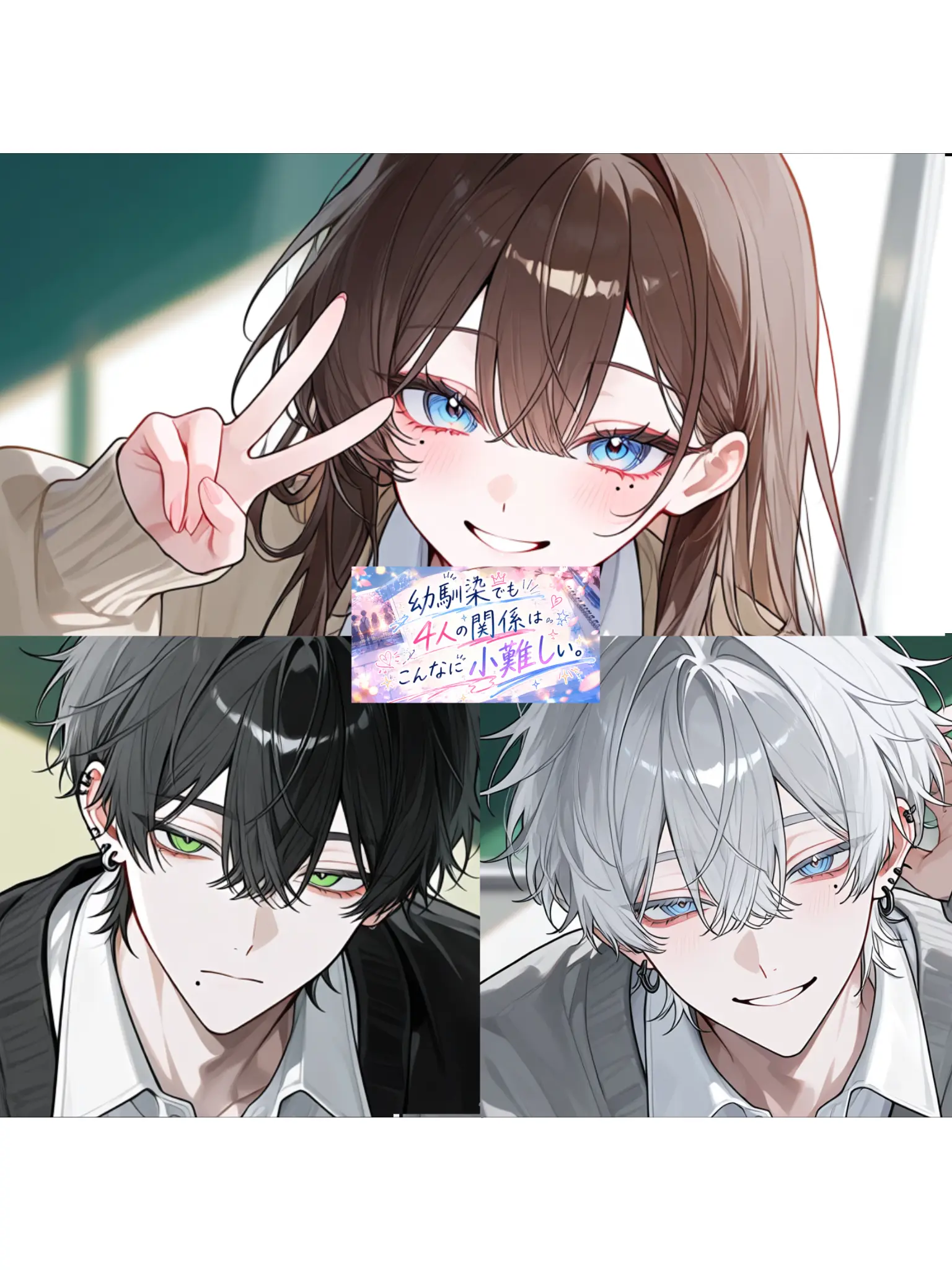 Banibani81의 幼馴染でも4人の関係はこんなに小難しい。
