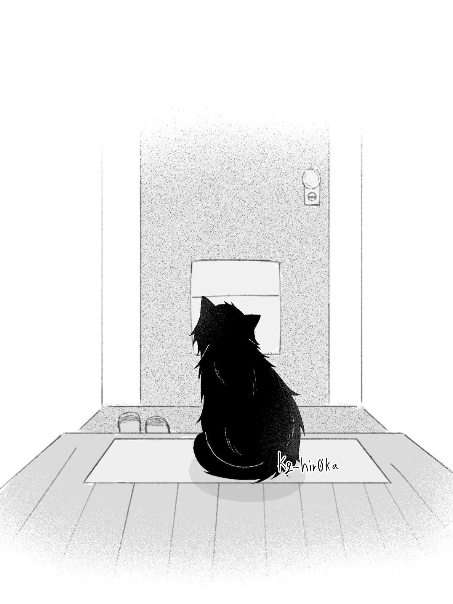TautDaisy1480의 인간 혐오 길고양이→주인 바라기 고양이