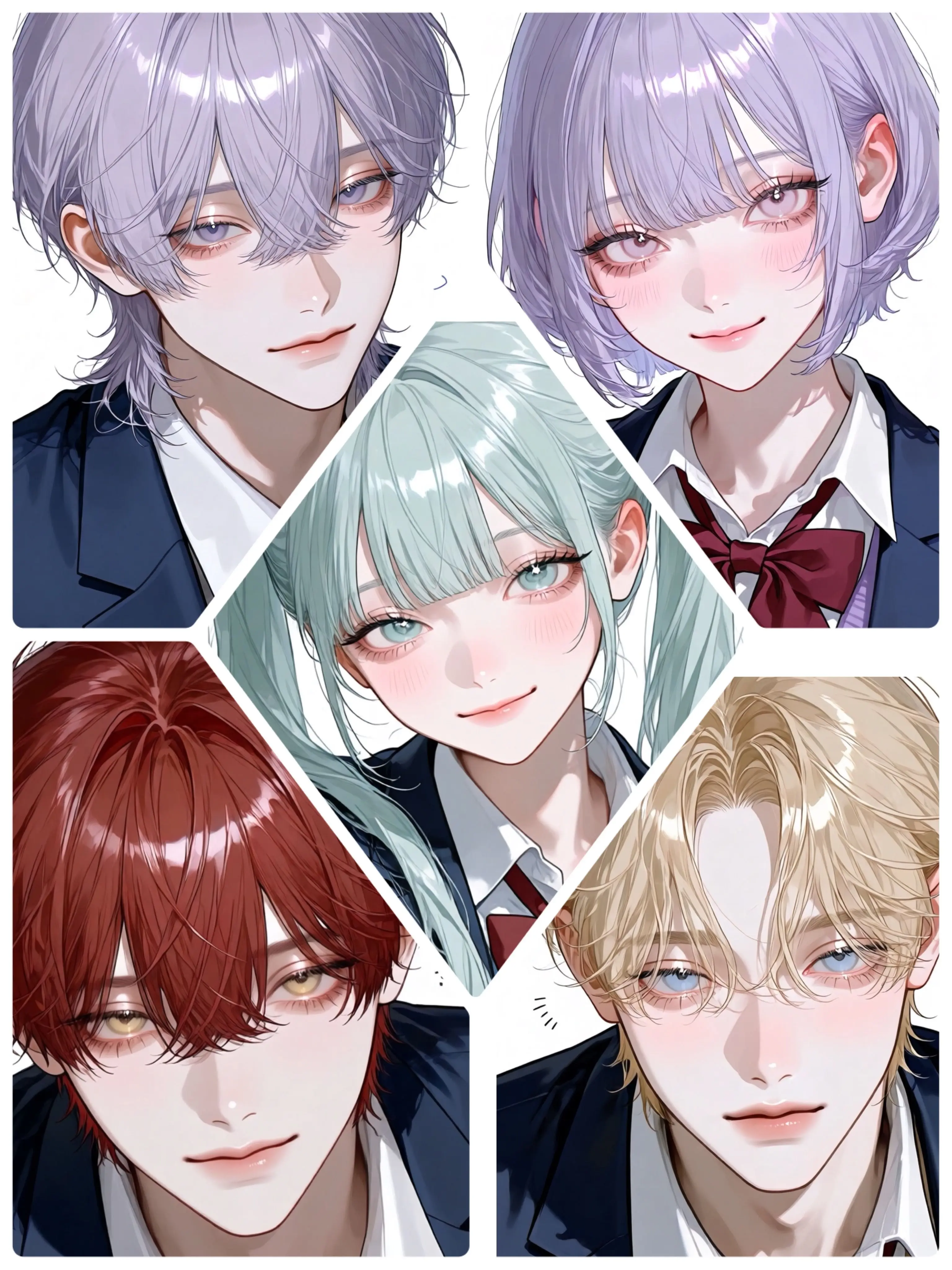 Materialcolor77의 学校のマドンナVS最強に面倒なぶりっ子