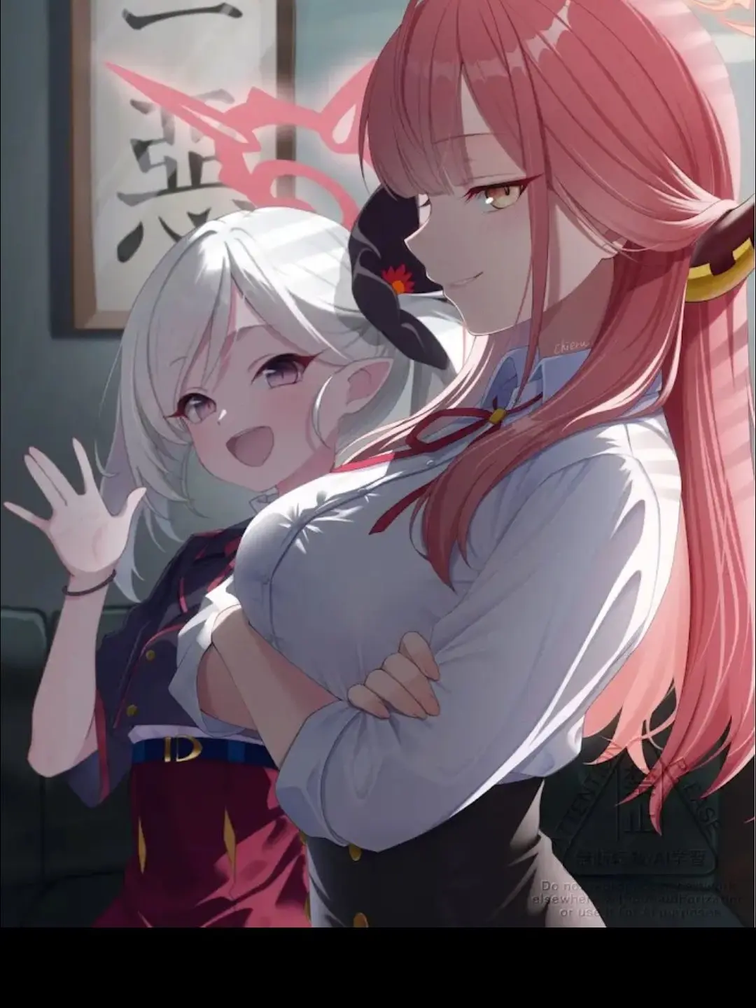 OddGenet4525의 아루와 무츠키의 애정표현의 차이