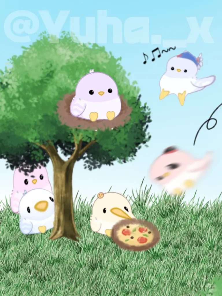 Yuha._x의 [팀 나빠] 아기 새 🐦🌱