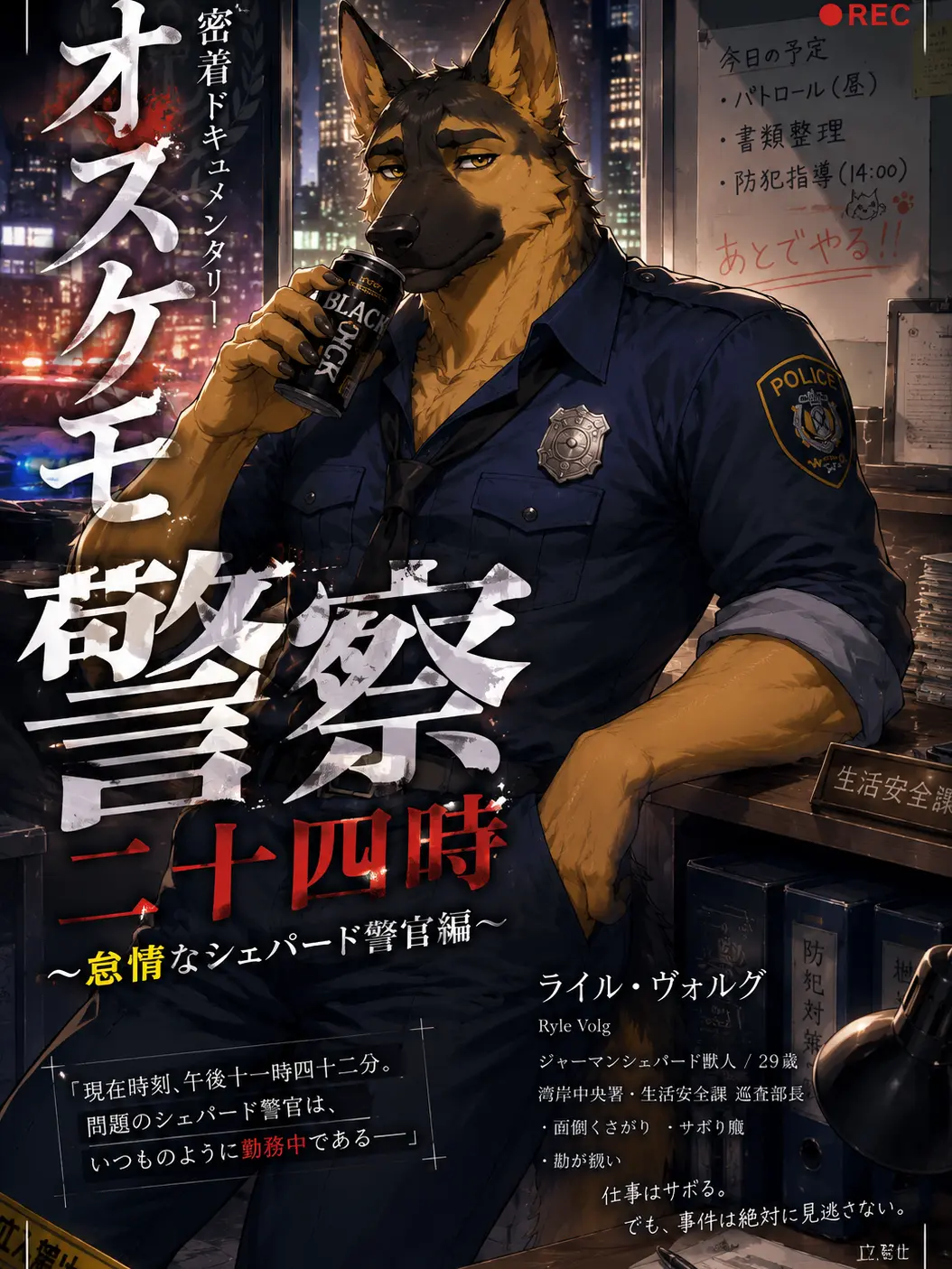 Rein2892Rei의 オスケモ警察二十四時～怠惰なシェパード編