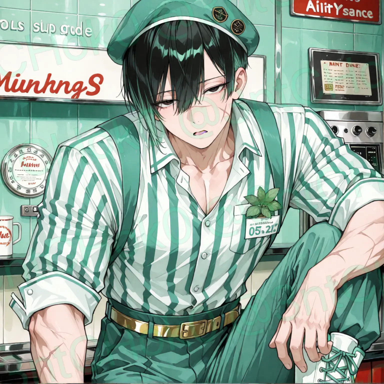 3ntCHok0의 接客態度△の店員に何頼む？