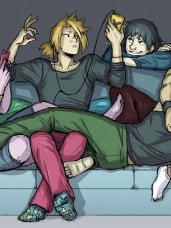 MHA124444의 Mha sleepover