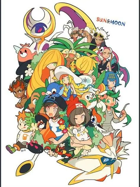 OutlawFlake2843의 アローラ組　高校生