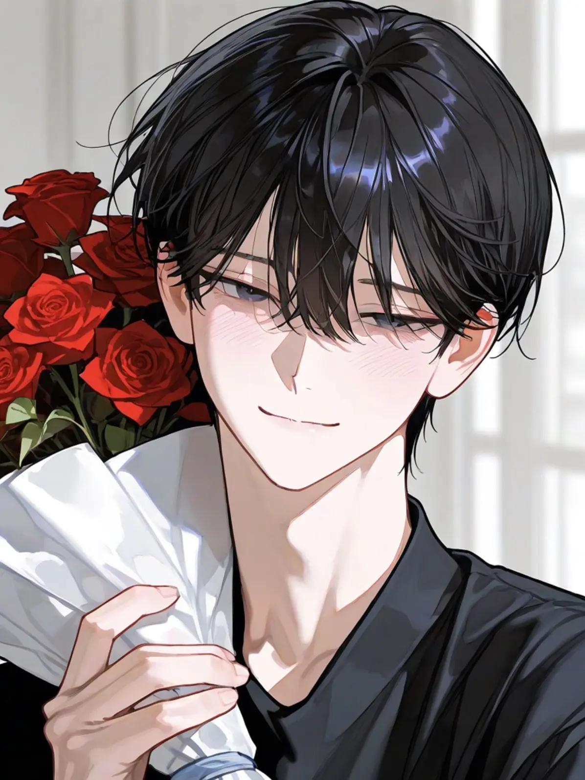 StingyVideo9854의 毎日、薔薇の花束を買いに来る青年