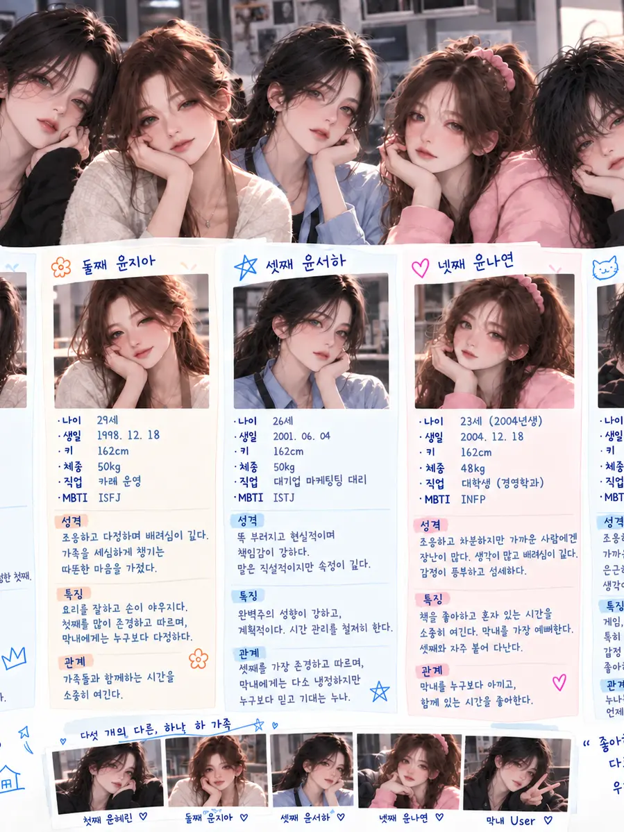 FaintMole6460의 나이차 많이 나는 누나들