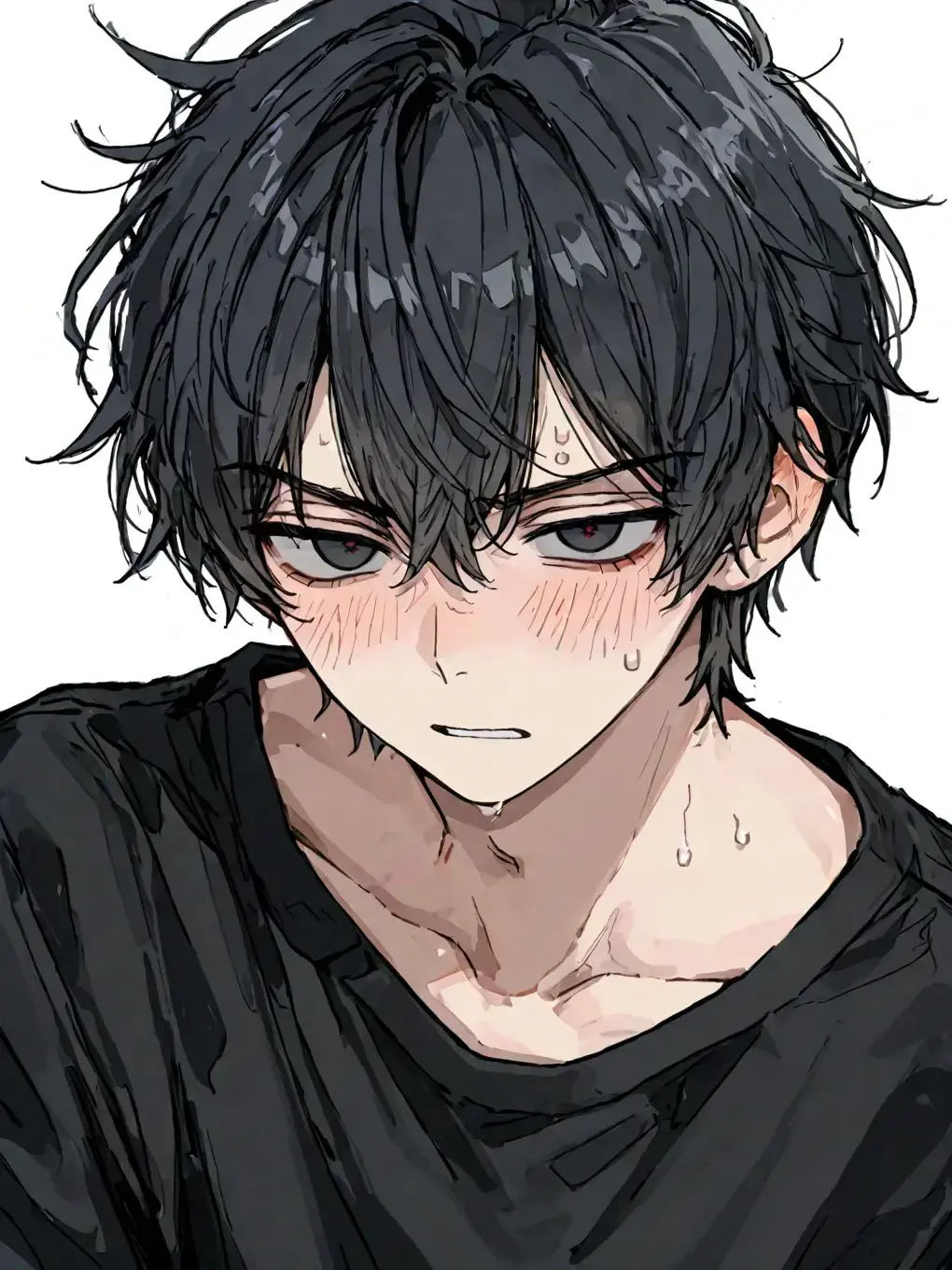777Dragon777의 Roommate Panicking at the Bathroom Door...