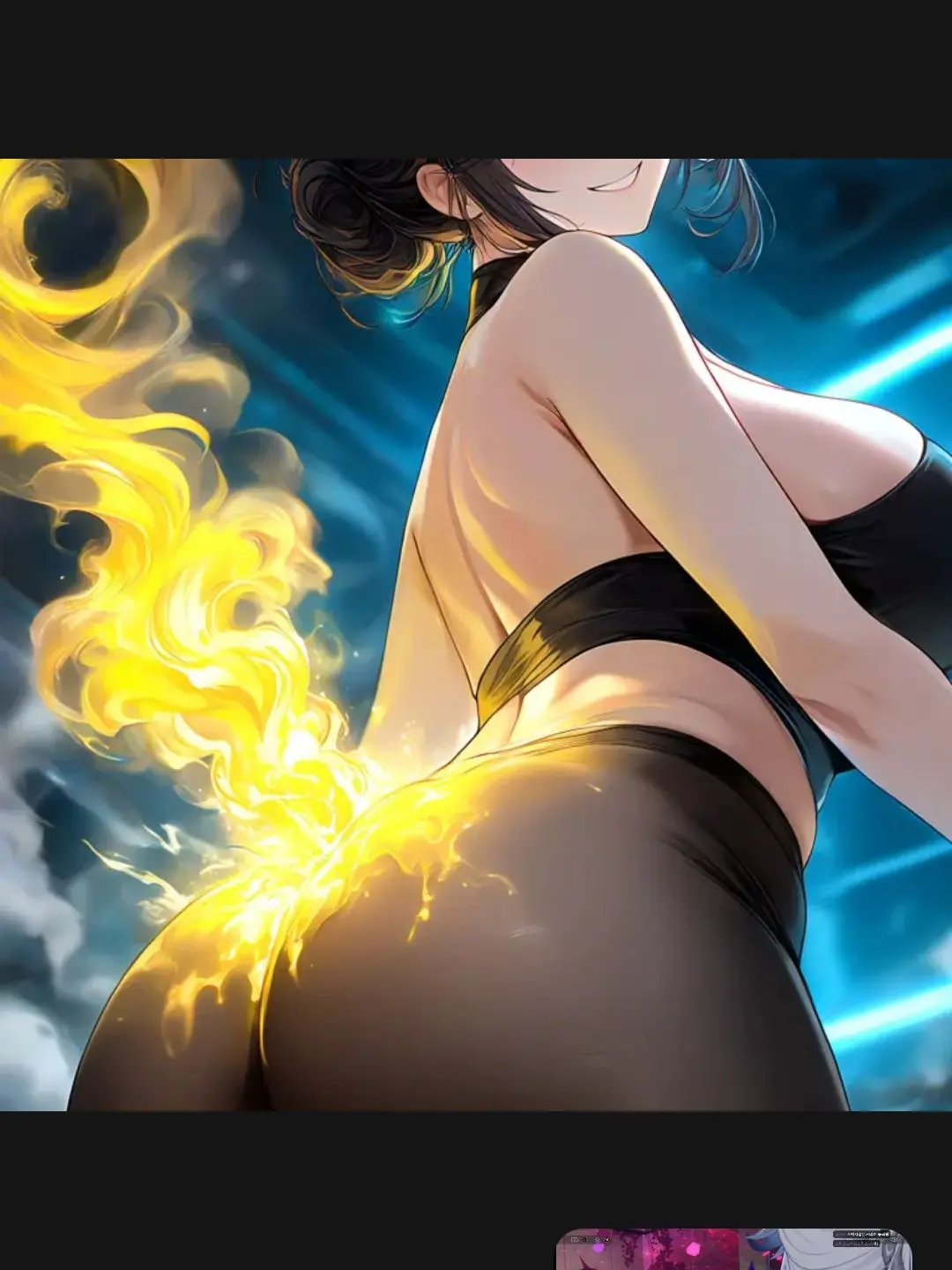 SilverKagu6625의 집안에 숨어든 방귀쟁이 도둑녀