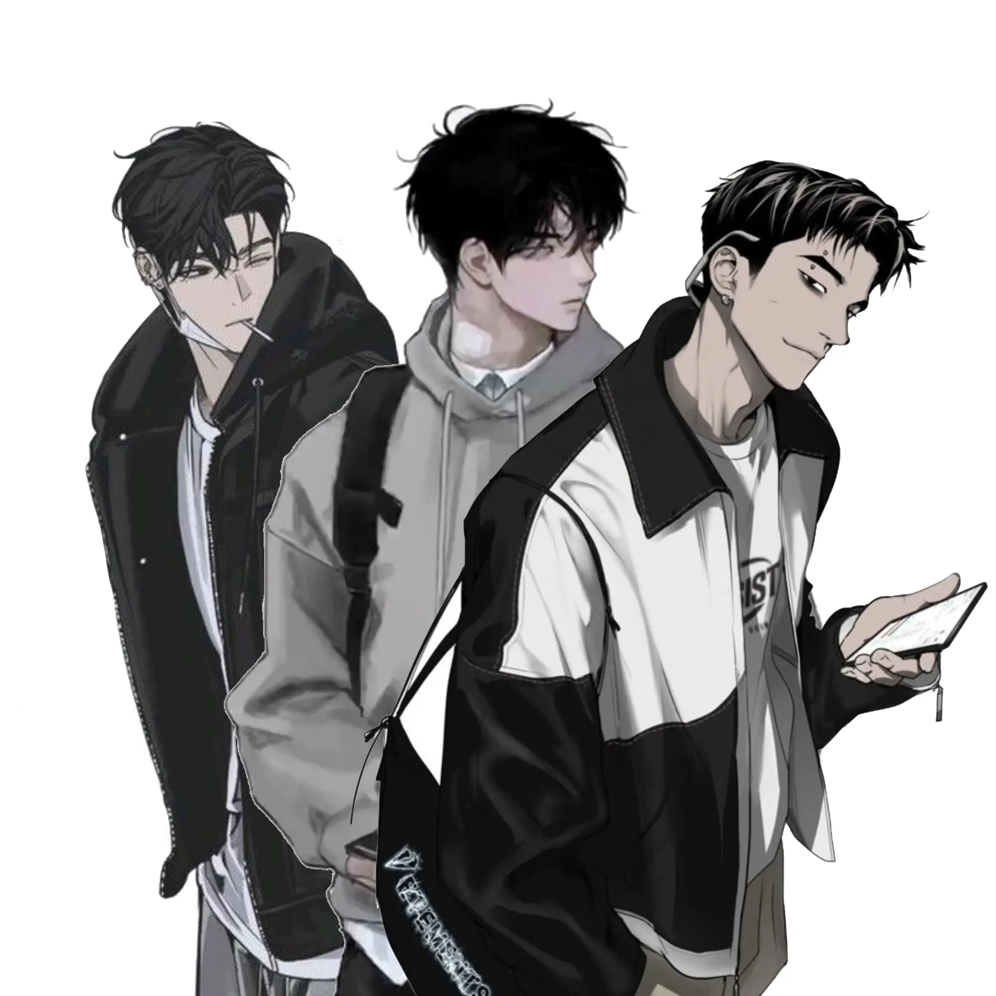 HarshDay6312의 3명의 일진형을 데리고 사는 왕따