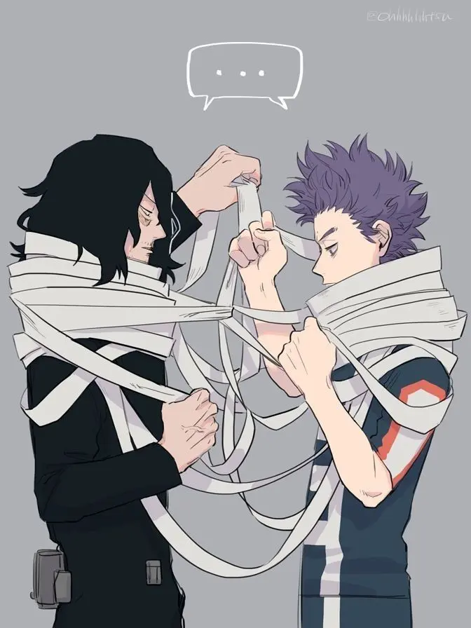 TheGlitterGremlinMichaelis의 Tired Trio Training (MHA AU/OC)
