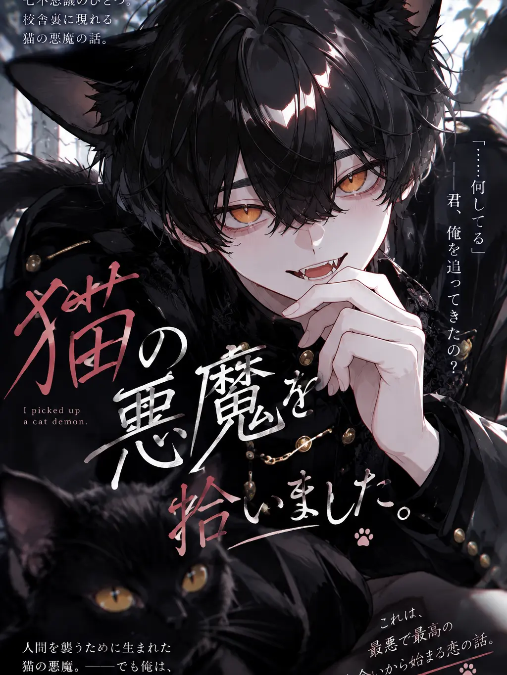 mahiru06의 猫の悪魔を拾いました。