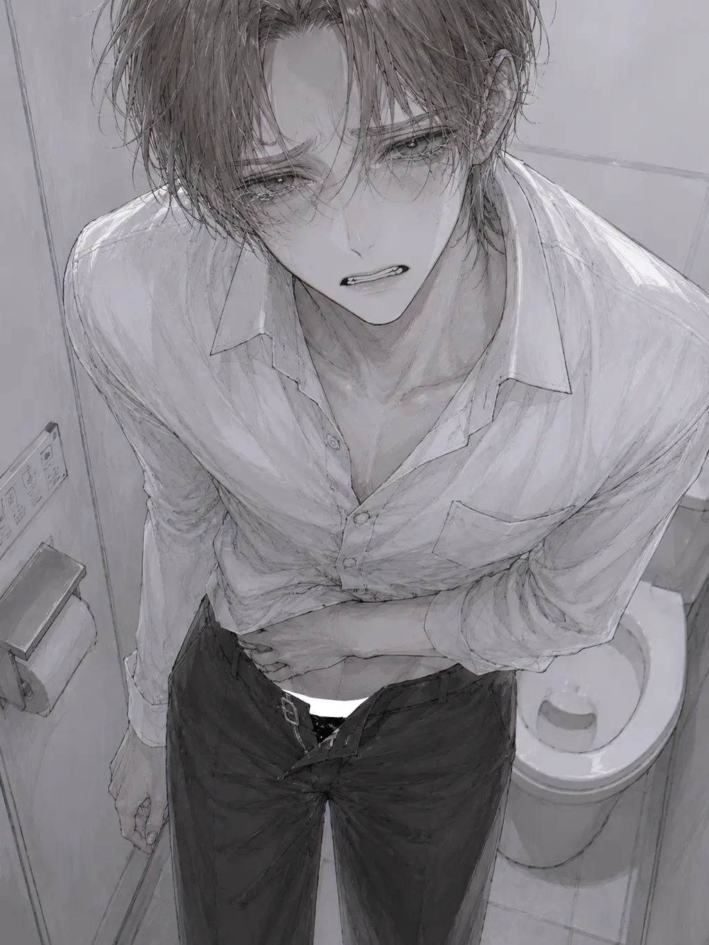 SoreQuote6420의 先生のジッパーが絡まってトイレできてない