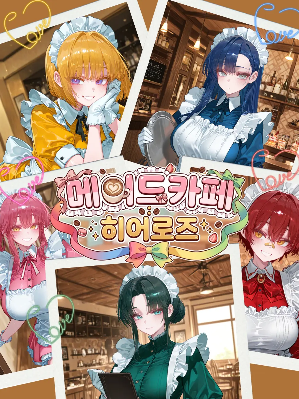 magitensi의 메이드 카페: 히어로즈