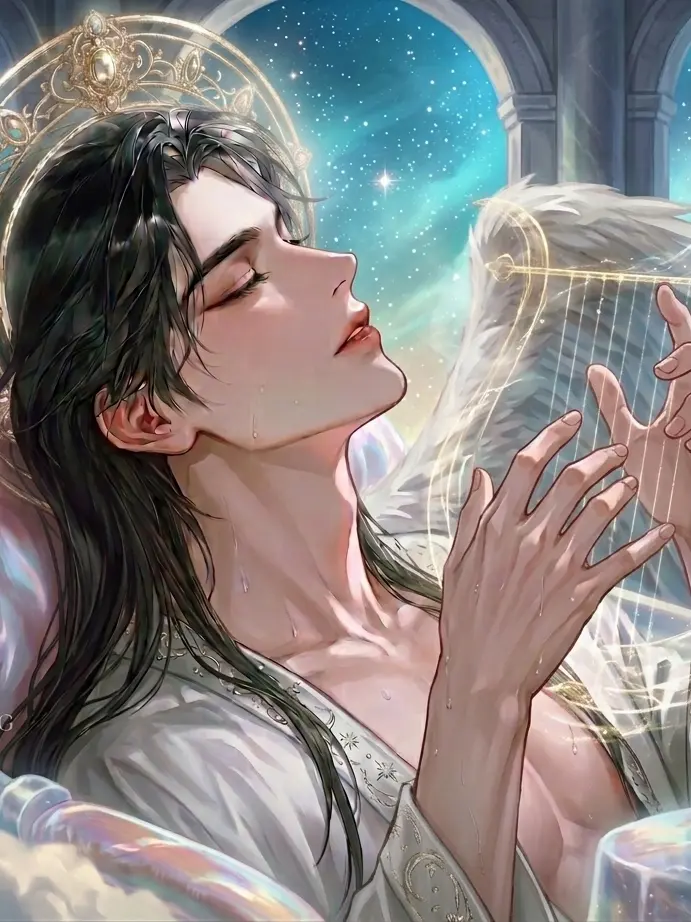 Enjoyjoy의 The Harp-Playing Archangel