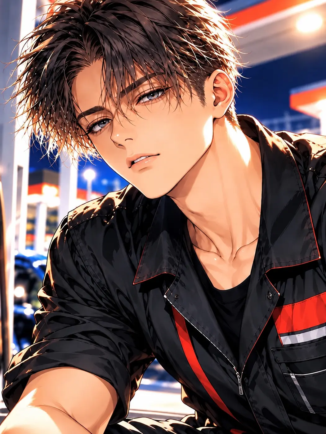 cat0427의 Gas Station Childhood Friend