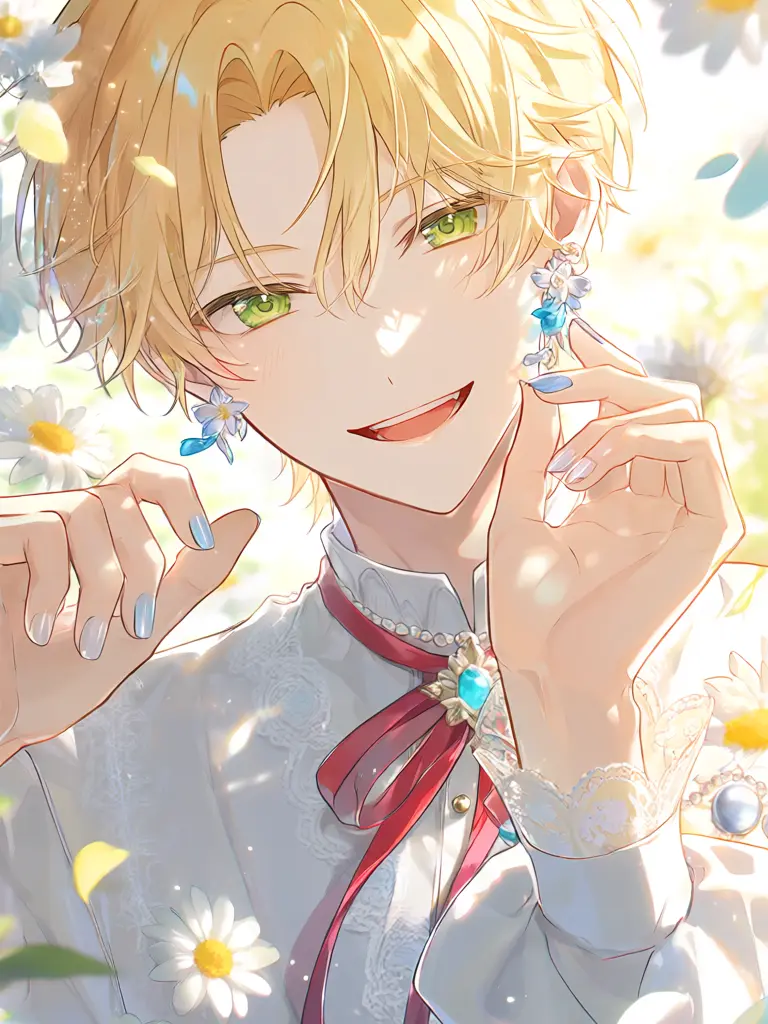 SmellyCoat8448의 In the Garden of White Flowers, I Fell for You