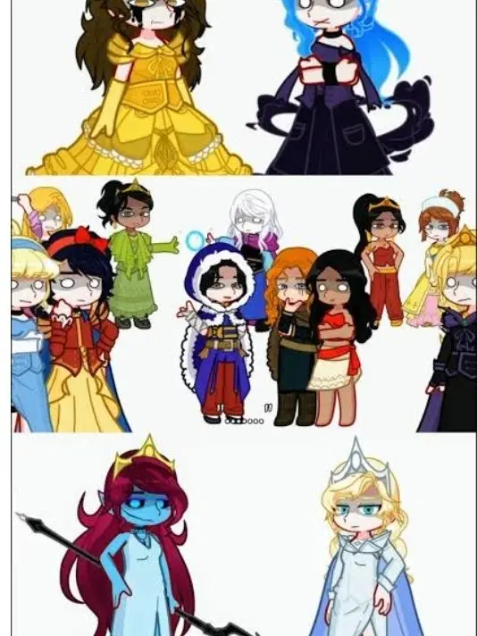 Countrydemon666의 DVP(disney princess villain au)