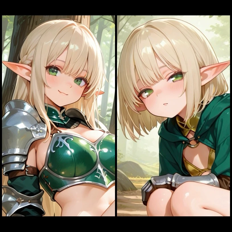 エルフの冒険者姉妹