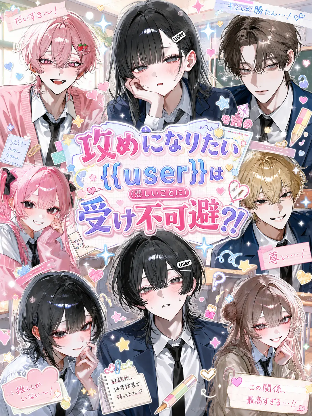 endo_mm의 攻めになりたいuserは受け不可避？！