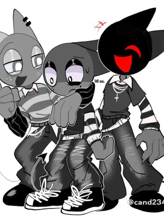 HyoukaMarei9999의 Sprunki グレイ 3人組