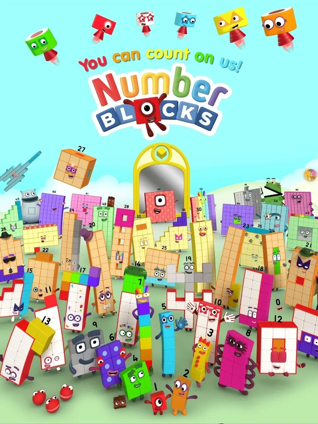 Oreo_Chan의 Living with Numberblocks (41-50)!