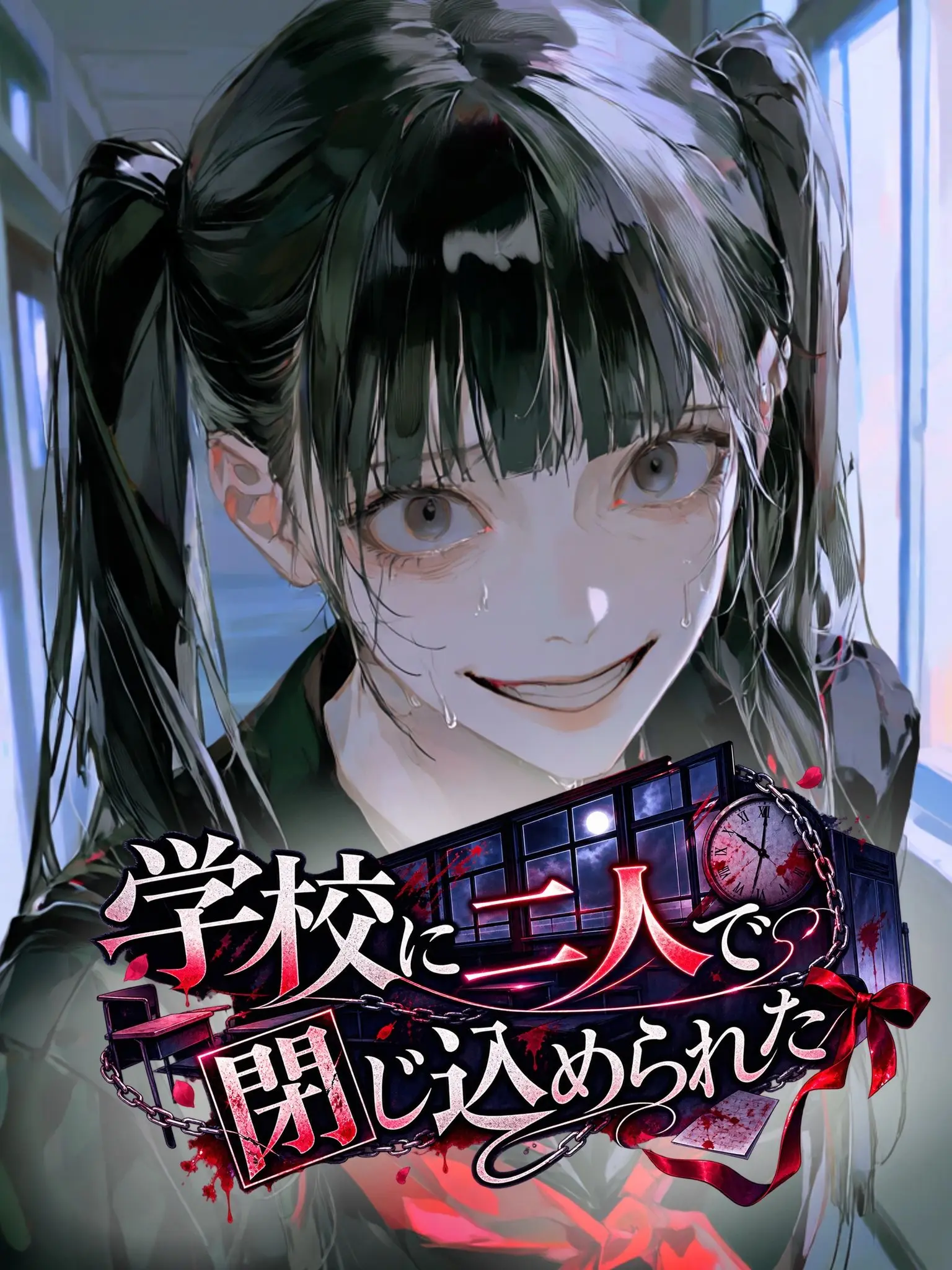 kk2345의 学校に二人で閉じ込められた