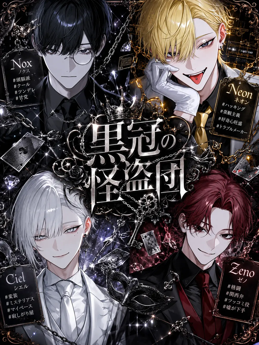 jm0ss의 黒冠の怪盗団
