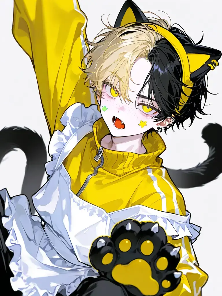 Yuma4649의 user、文化祭で“猫カフェ”の猫をする