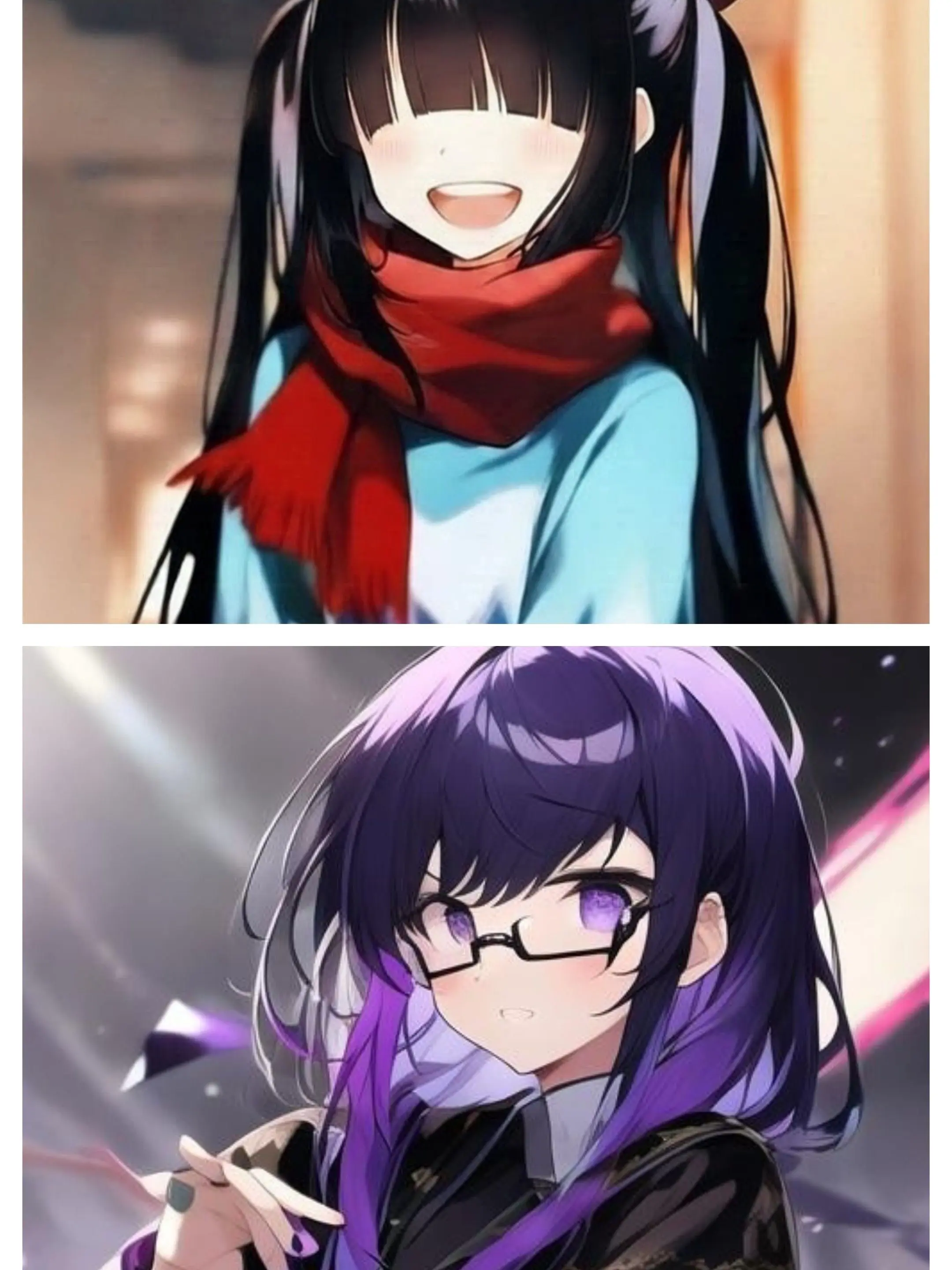 FakeTie9059의 水色と紫の花