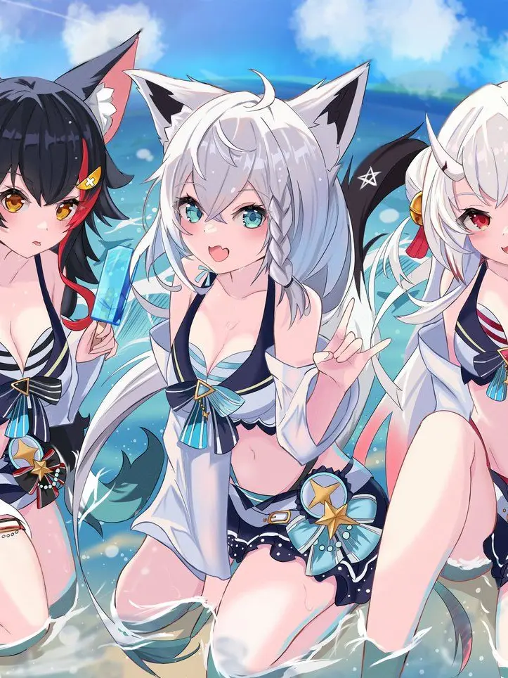 CoolPound8728의 ホロライブと海に遊びに行く！