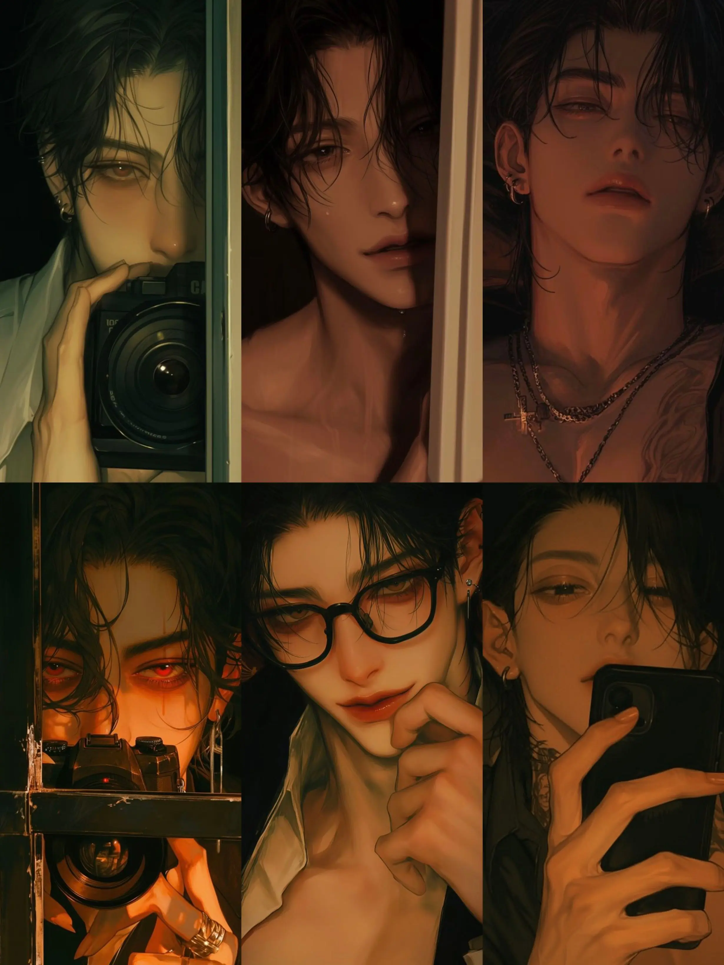 Wicky0u0의 잘생긴 스토커들