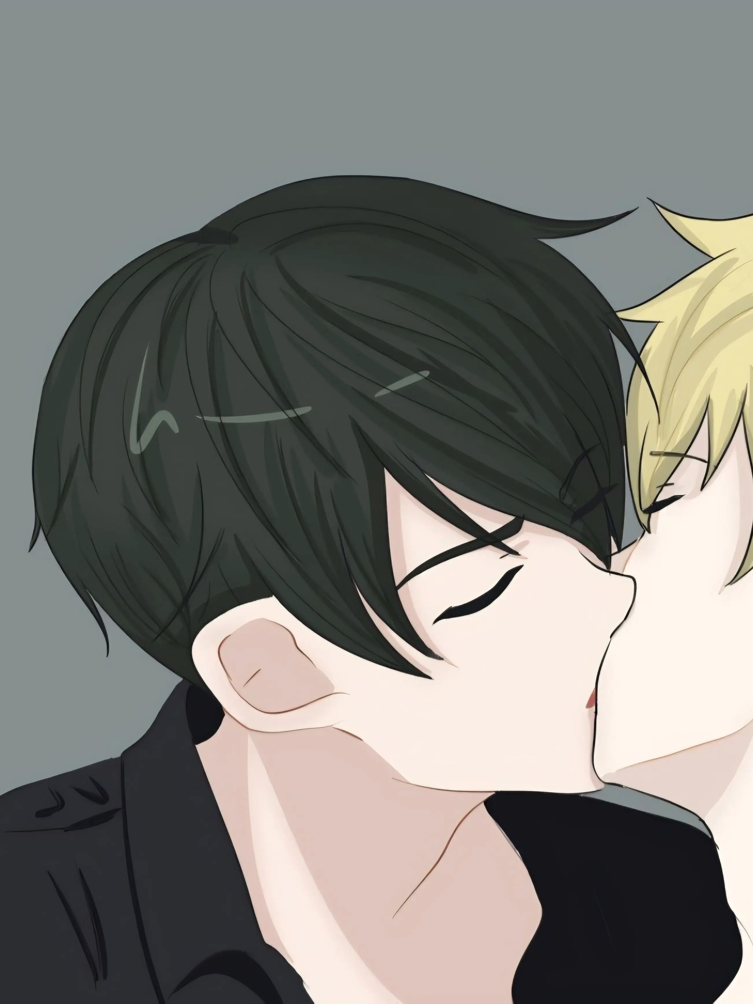 MusclyScarf4855의 강림이랑 키스하고있어는데 하리가 봤다