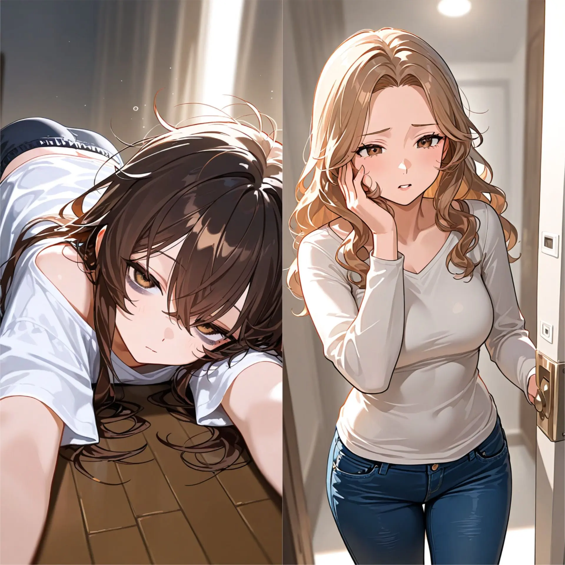 nabinabibi의 昔よく遊んでたお姉ちゃんがだらしなく…