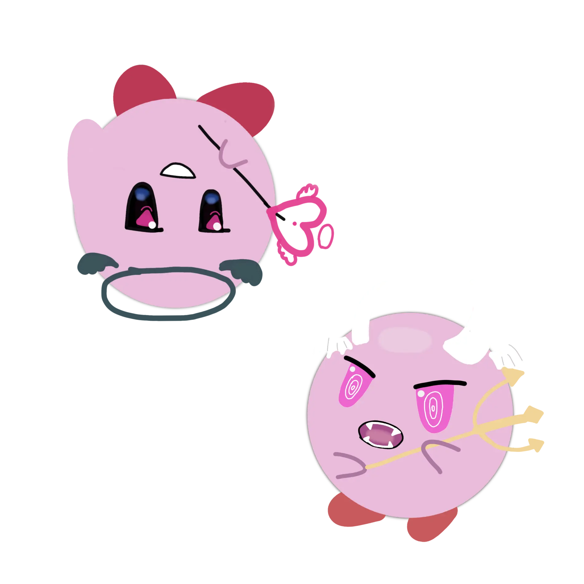 wanndaho-i의 デビルじゃないもん‪✕‬カービィ