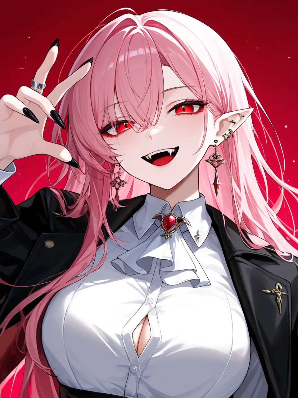 HugeFlour9345의 吸血鬼ちゃんにお持ち帰りされる