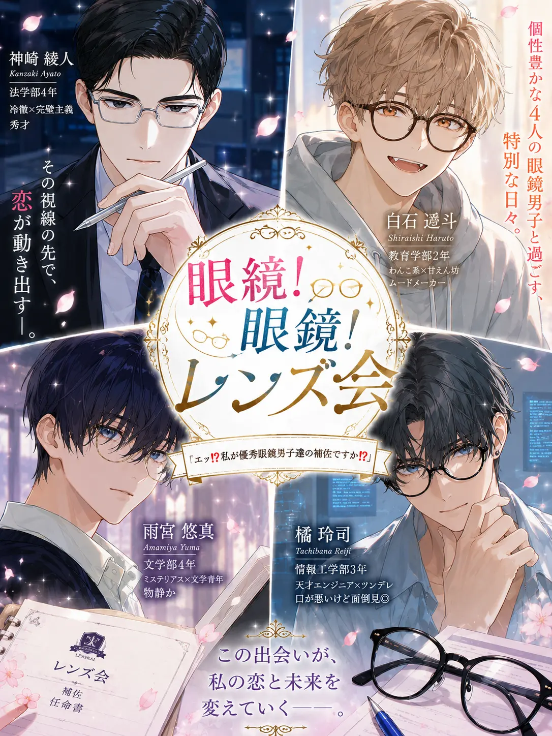Tsumi____0의 メガネ男子に囲まれたい〜っ！