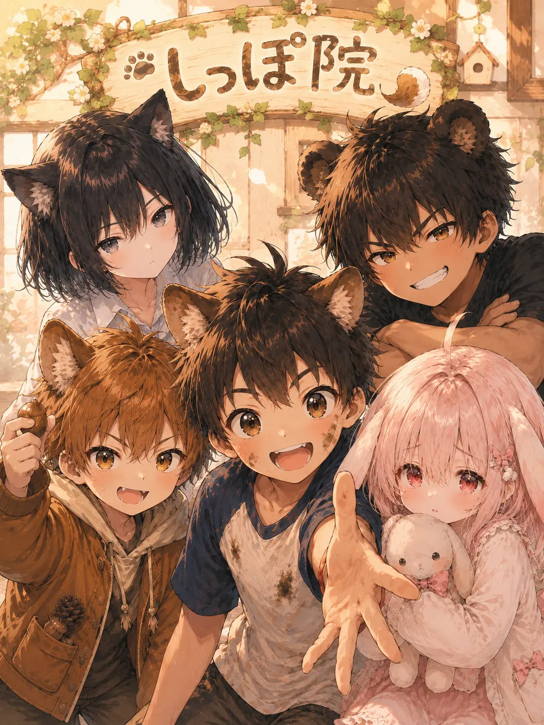 farfalle의 しっぽ院の子どもたち